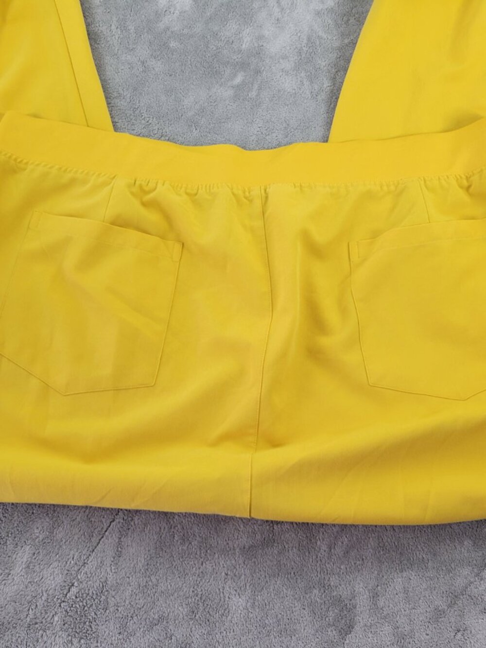 Mandala Women 3XL Gold Jogger Pants Drawstring Elastic Waist Pockets YEL20E - Picture 7 of 9